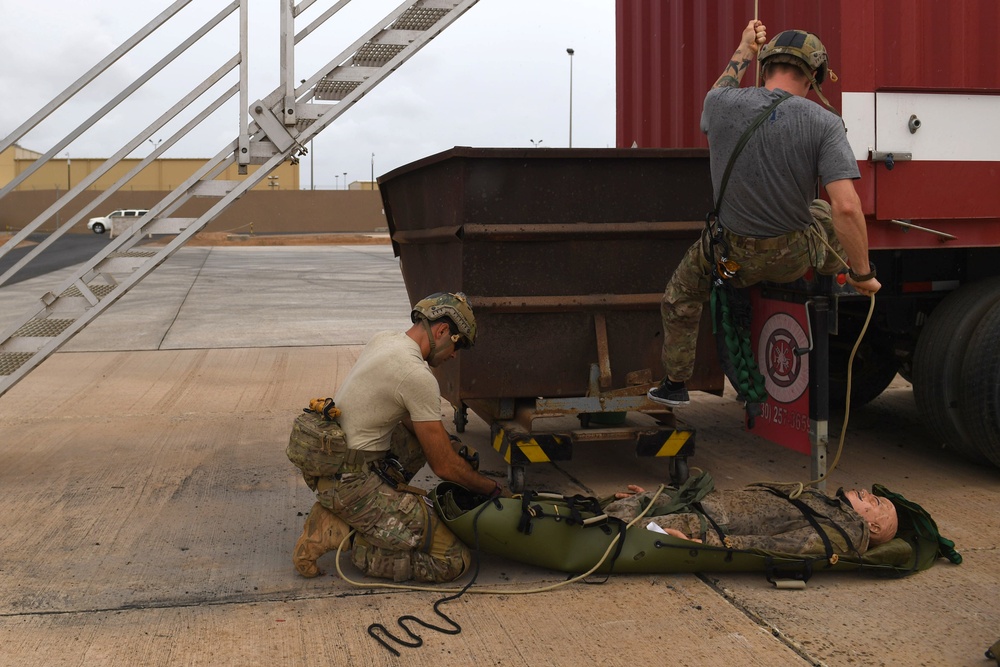 High Angle Rope Training