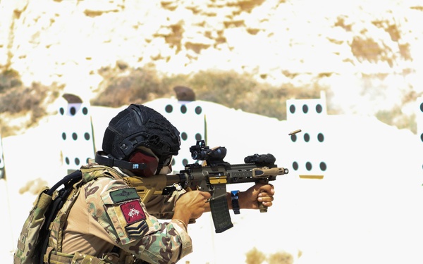 Flat Range Exercise during Eager Lion 2018