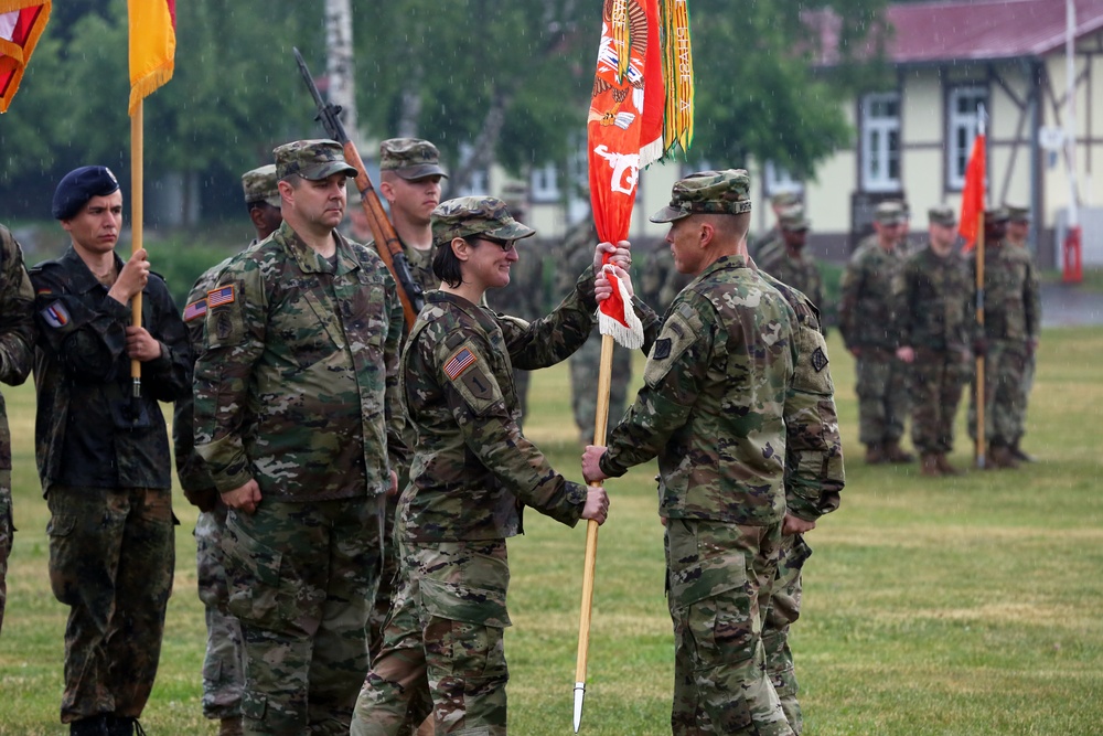 New commander takes charge of Army Europe’s expeditionary signal battalion