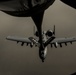 KC-135 refuels A-10's over Afghanistan