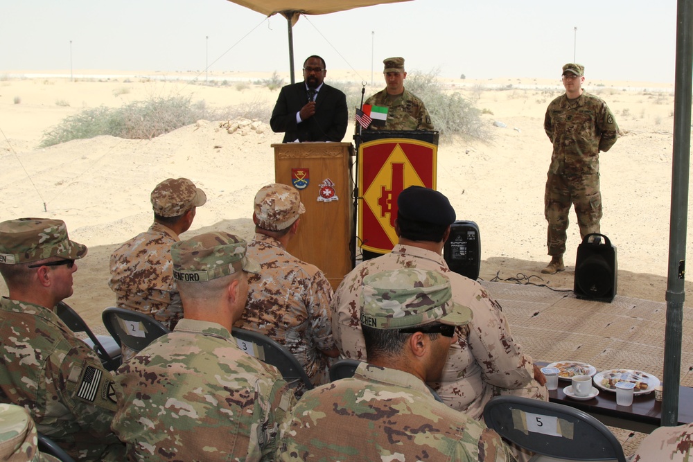 U.S., U.A.E artillery movement exercise demonstrates speed, coordination