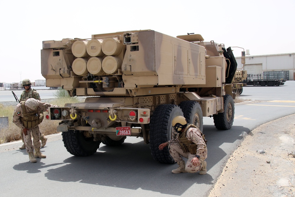 U.S., U.A.E artillery movement exercise demonstrates speed, coordination