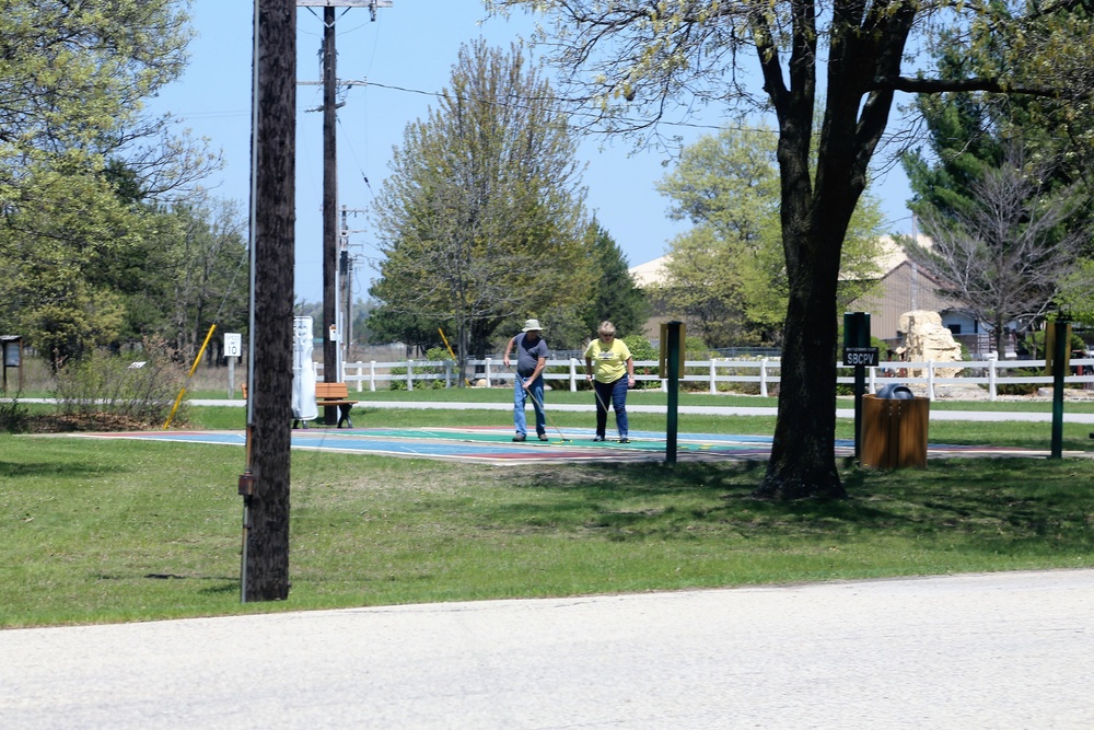 Pine View Campground at Fort McCoy