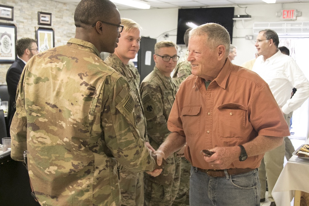 United States Senator for Oklahoma visits Troops in Afghanistan