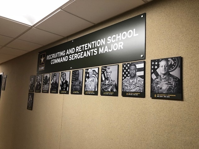 Recruiting and Retention College Previous CSM Wall