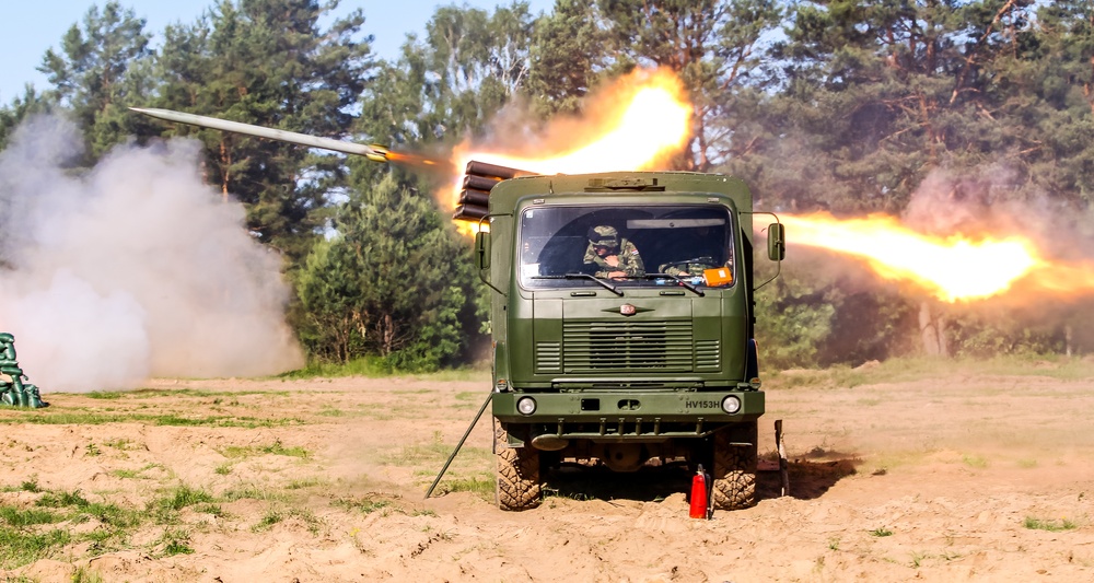 Battle Group Poland Training with Croatian Delegation