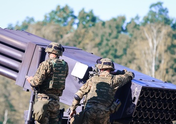 Battle Group Poland Training with Croatian Delegation