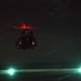 Sunset flight operations aboard the USS New York