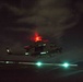 Sunset flight operations aboard the USS New York