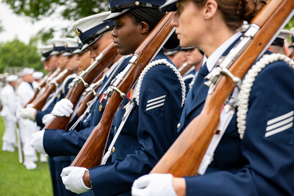 Coast Guard marches in D.C. Memorial Day Parade