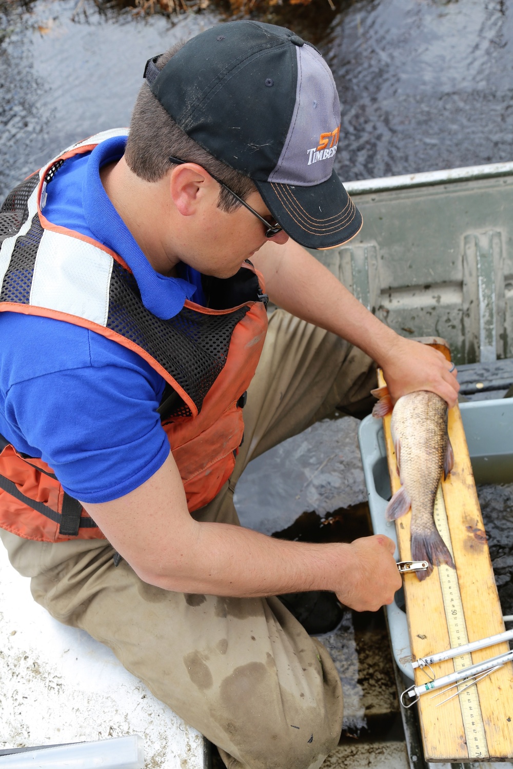 Fish population surveys help improve Fort McCoy’s fisheries management
