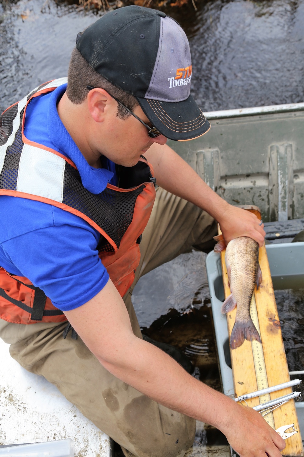 Fish population surveys help improve Fort McCoy’s fisheries management