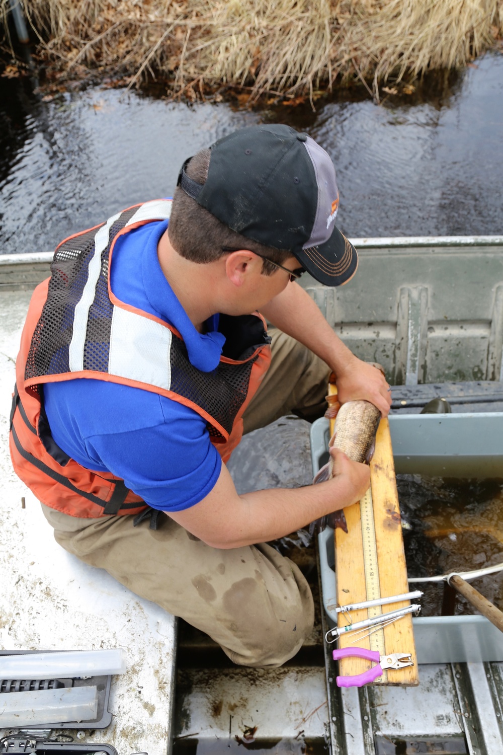 Fish population surveys help improve Fort McCoy’s fisheries management