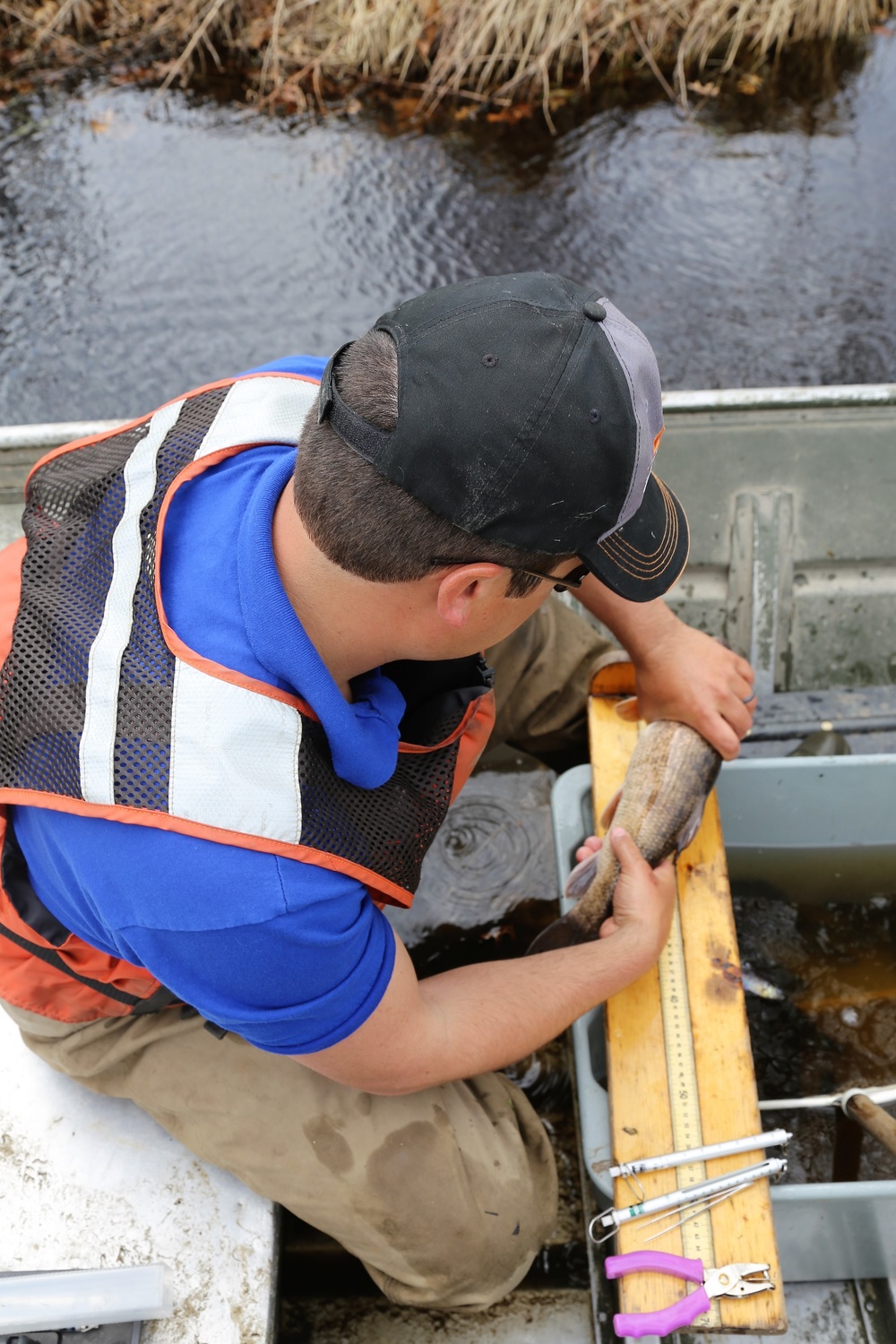 Fish population surveys help improve Fort McCoy’s fisheries management