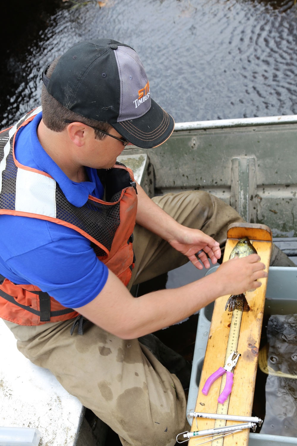 Fish population surveys help improve Fort McCoy’s fisheries management