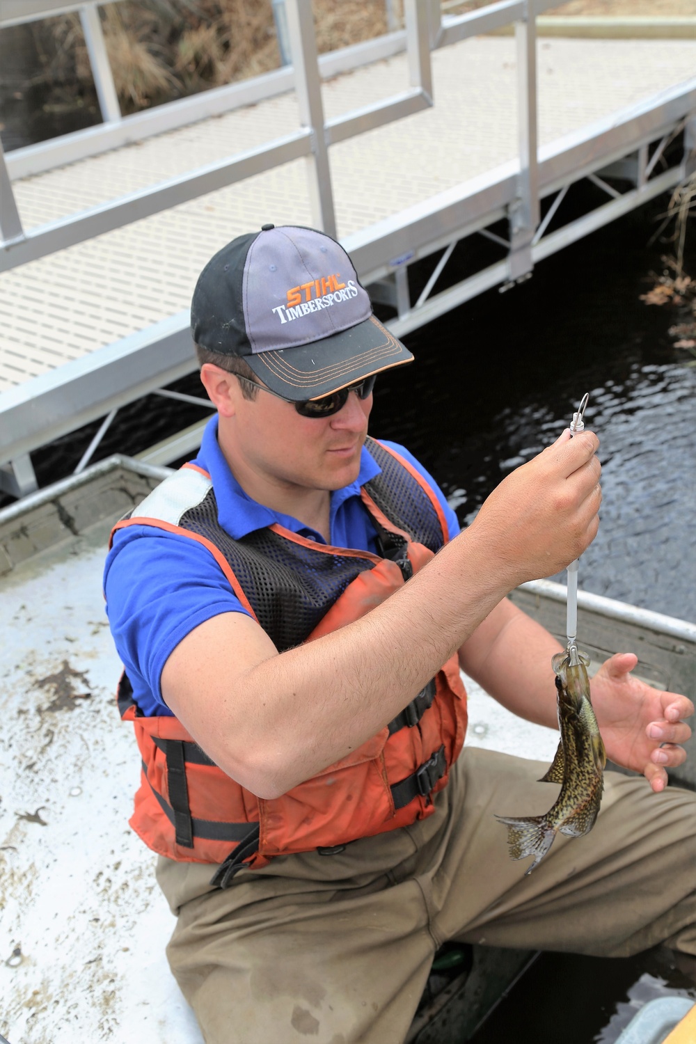 Fish population surveys help improve Fort McCoy’s fisheries management