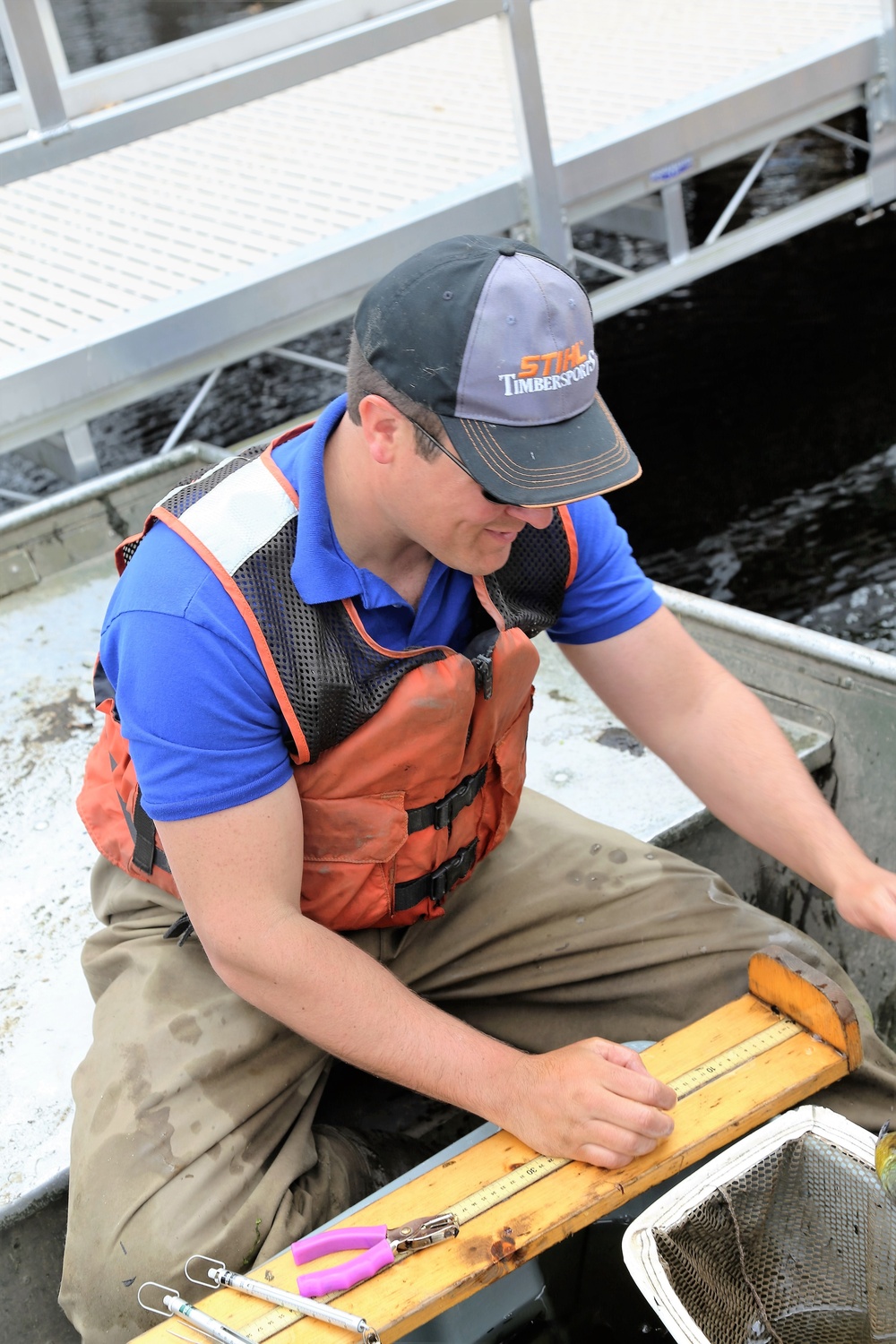 Fish population surveys help improve Fort McCoy’s fisheries management