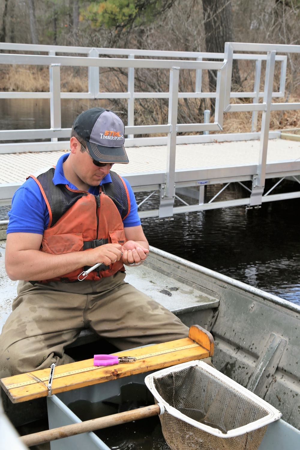 Fish population surveys help improve Fort McCoy’s fisheries management