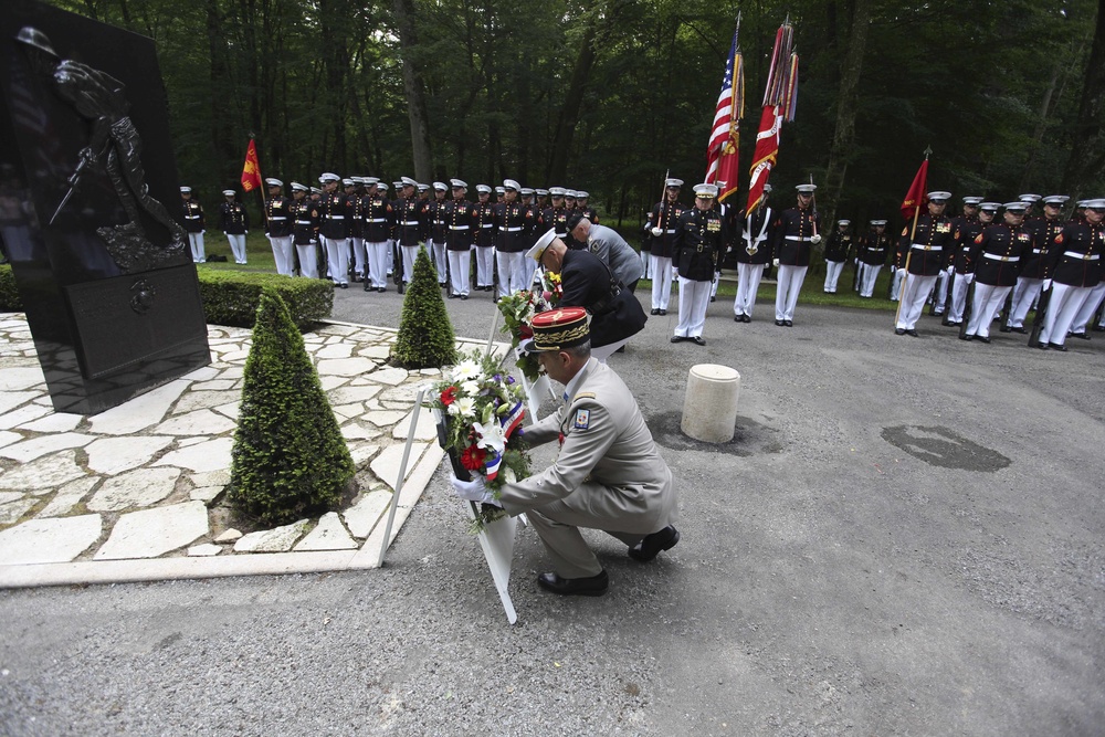 CMC Attends 100th Anniversary of Belleau Wood
