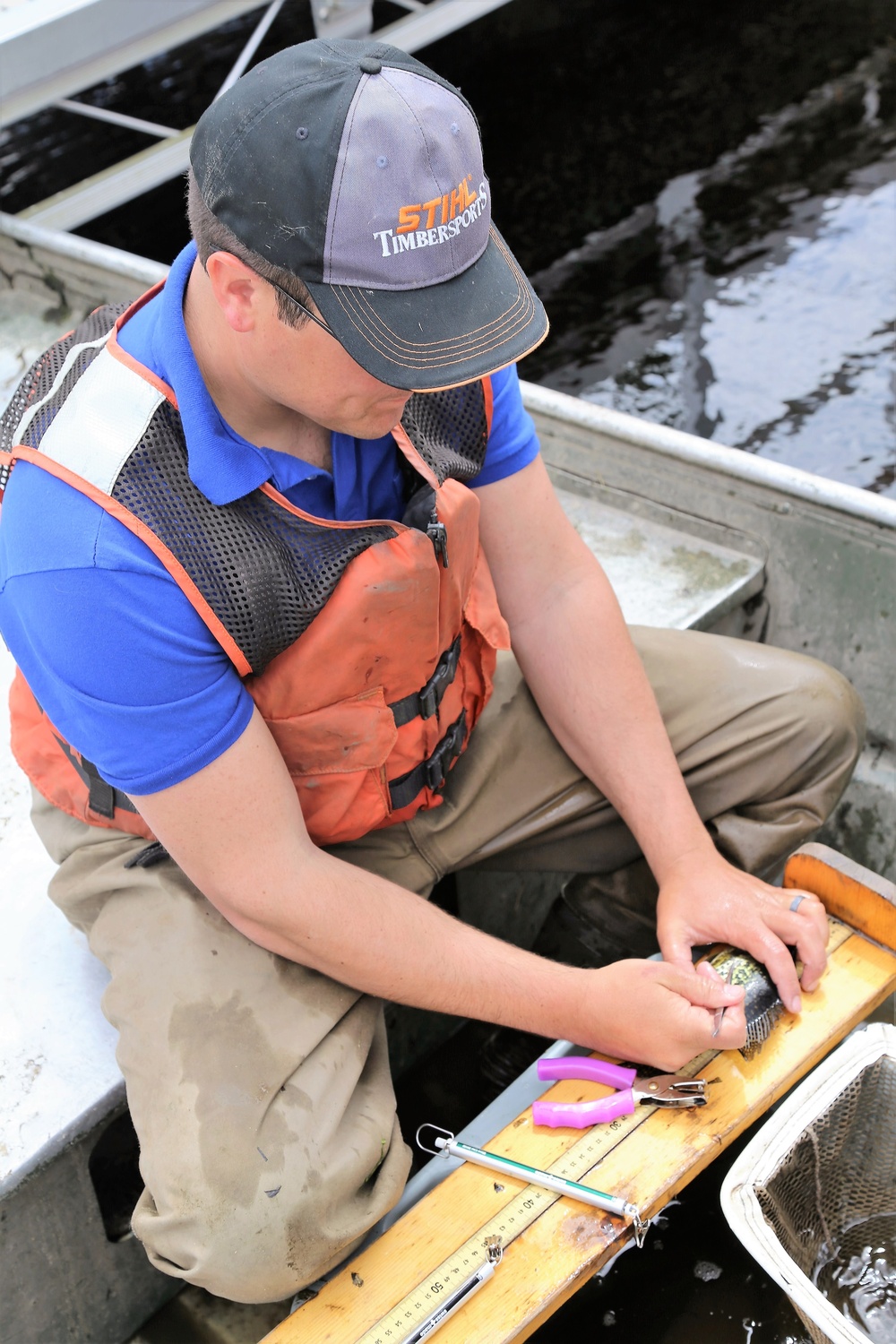 Fish population surveys help improve Fort McCoy’s fisheries management