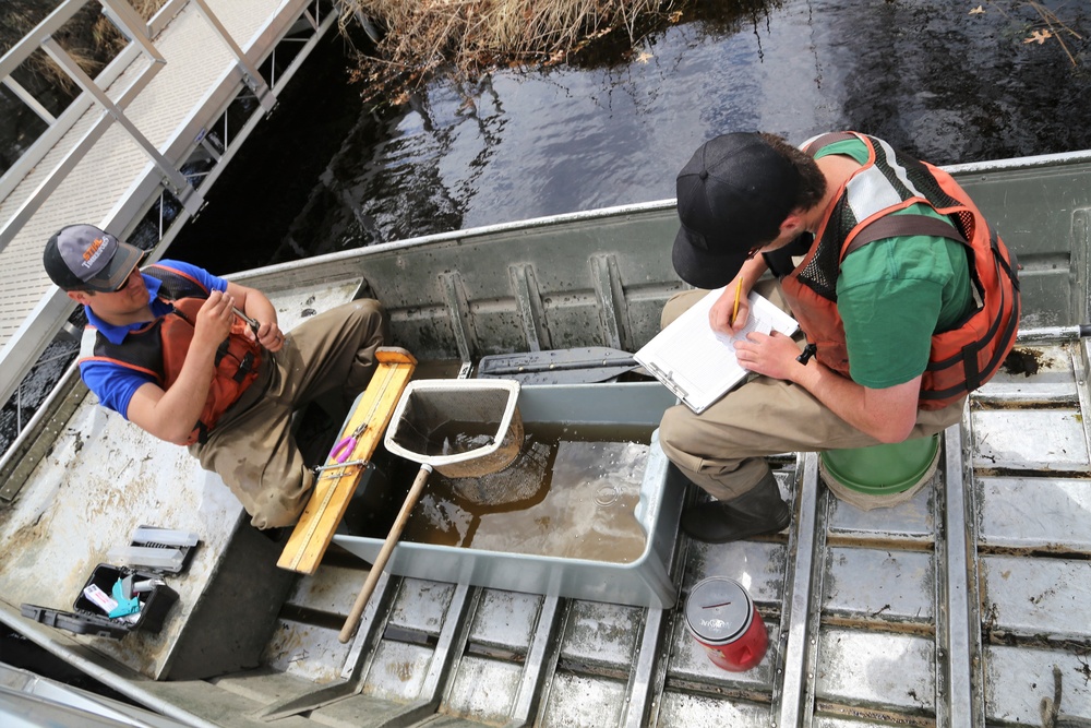 Fish population surveys help improve Fort McCoy’s fisheries management