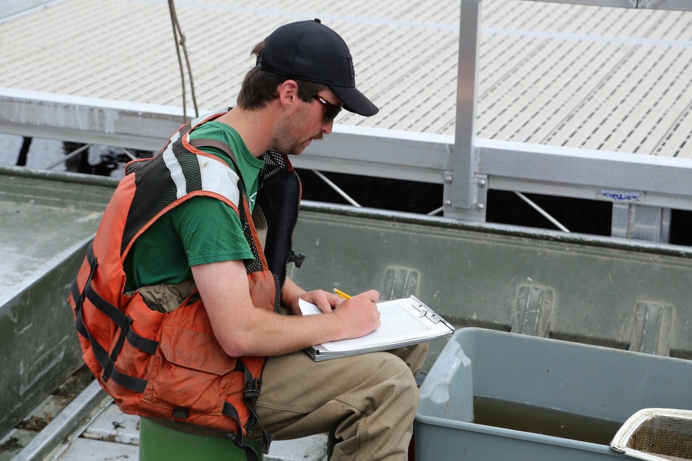 Fish population surveys help improve Fort McCoy’s fisheries management