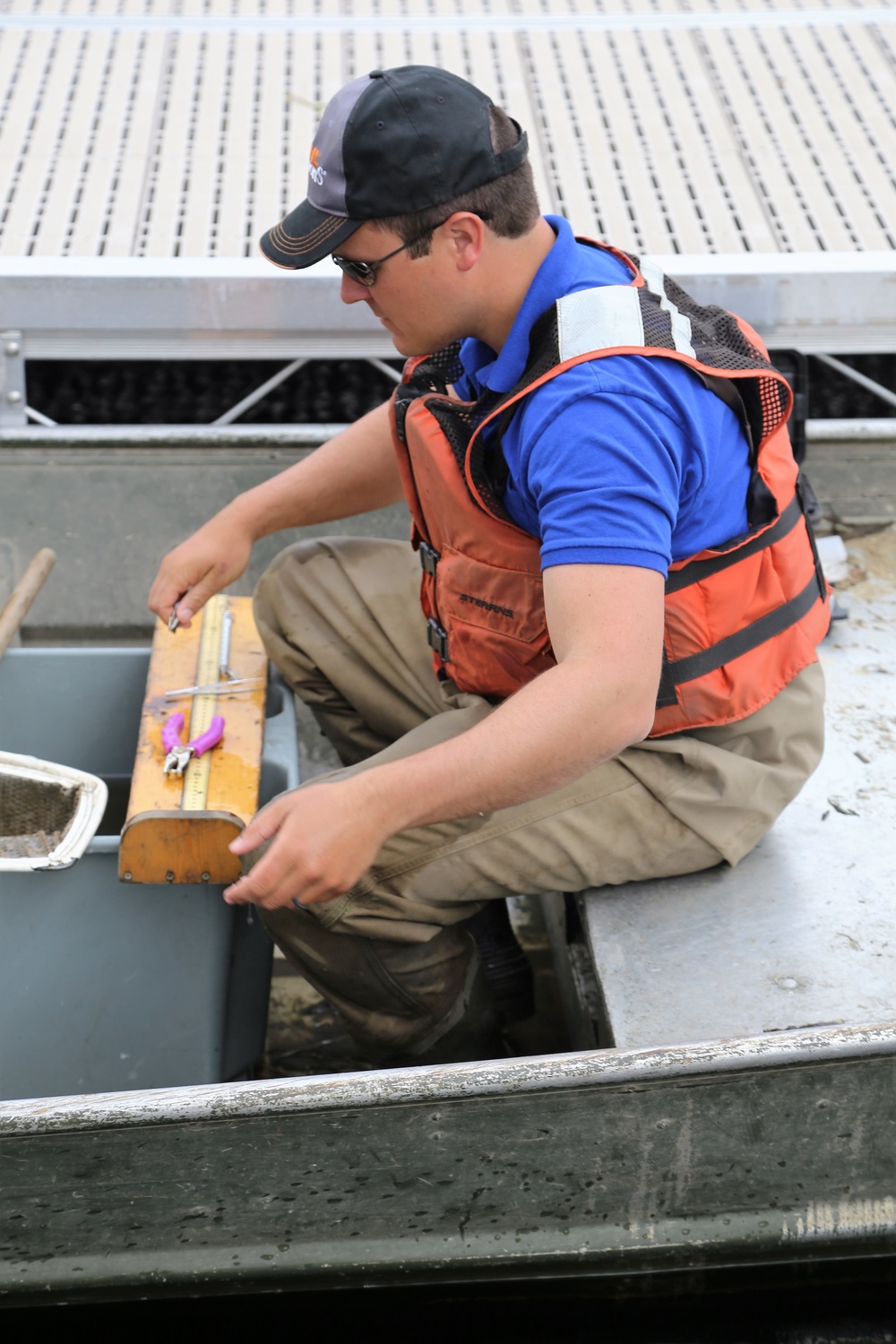 Fish population surveys help improve Fort McCoy’s fisheries management