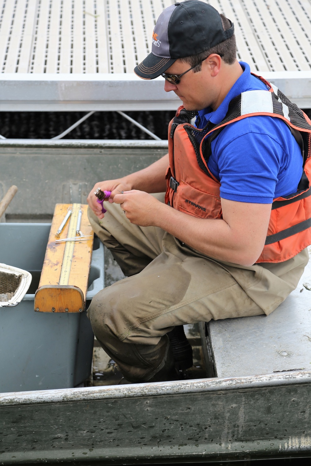 Fish population surveys help improve Fort McCoy’s fisheries management