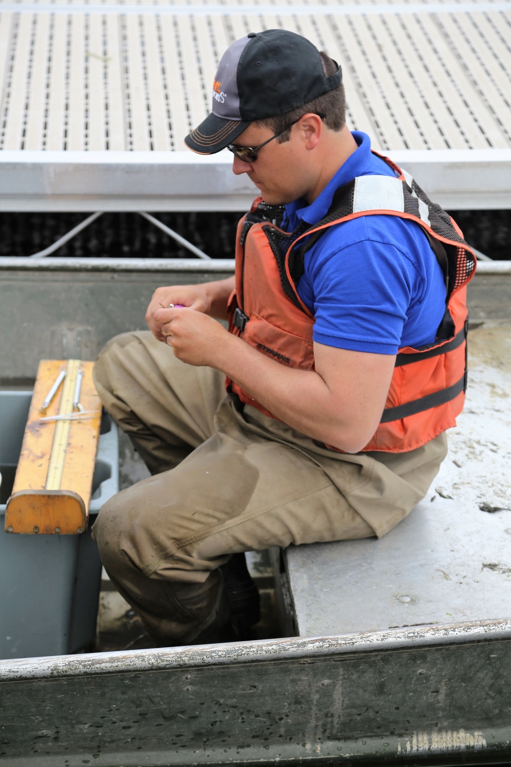 Fish population surveys help improve Fort McCoy’s fisheries management