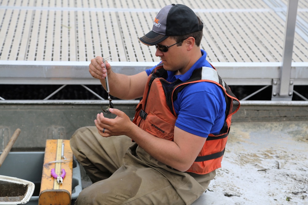 Fish population surveys help improve Fort McCoy’s fisheries management