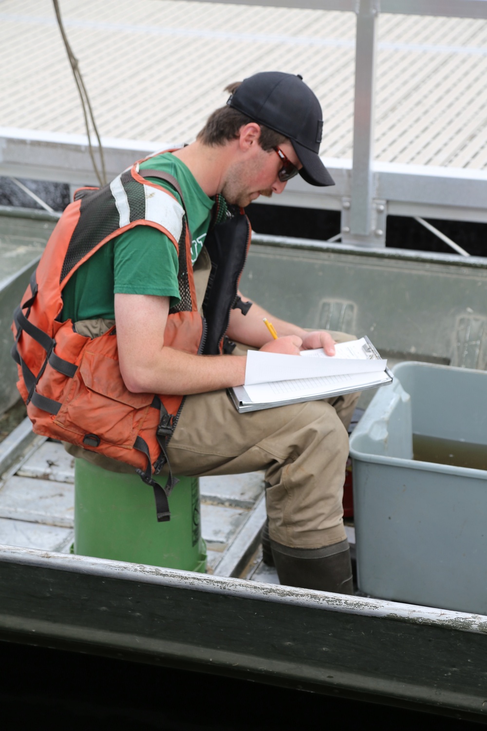Fish population surveys help improve Fort McCoy’s fisheries management
