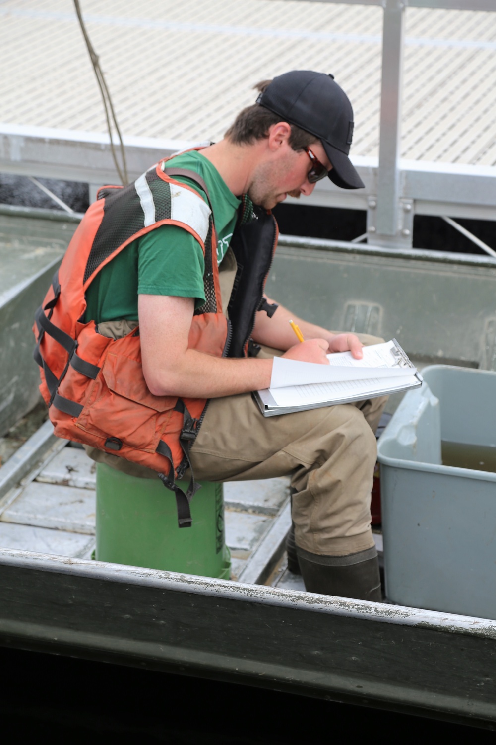Fish population surveys help improve Fort McCoy’s fisheries management