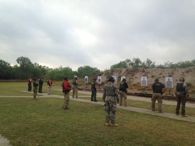 National Guard firearms qualifications at Falfurrias