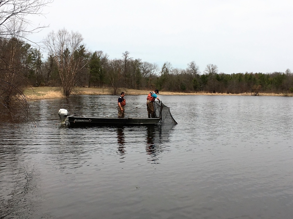 Fish population surveys help improve Fort McCoy’s fisheries management