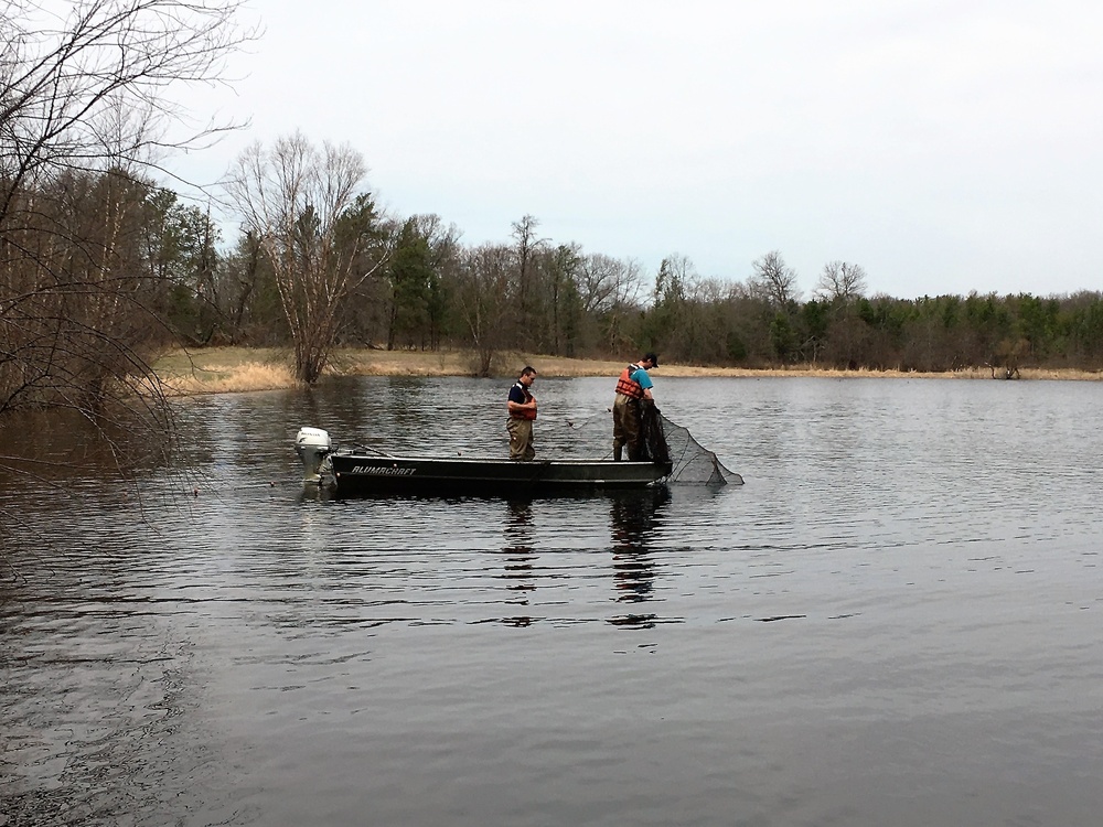 Fish population surveys help improve Fort McCoy’s fisheries management