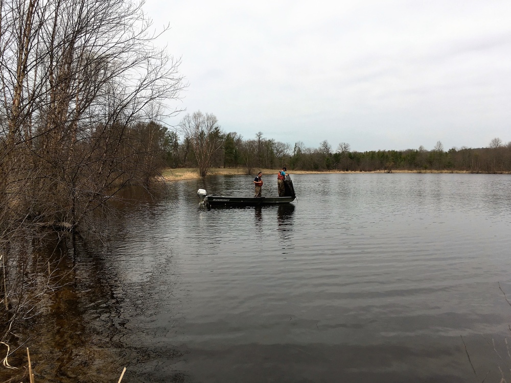 Fish population surveys help improve Fort McCoy’s fisheries management