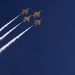 Thunderbirds practice for 2018 Cannon Air Show, Space and Tech Fest