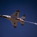 Thunderbirds practice for 2018 Cannon Air Show, Space and Tech Fest