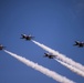 Thunderbirds practice for 2018 Cannon Air Show, Space and Tech Fest