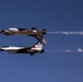 Thunderbirds practice for 2018 Cannon Air Show, Space and Tech Fest