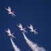 Thunderbirds practice for 2018 Cannon Air Show, Space and Tech Fest