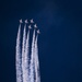 Thunderbirds practice for 2018 Cannon Air Show, Space and Tech Fest