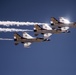 Thunderbirds practice for 2018 Cannon Air Show, Space and Tech Fest