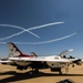 Thunderbirds practice for 2018 Cannon Air Show, Space and Tech Fest