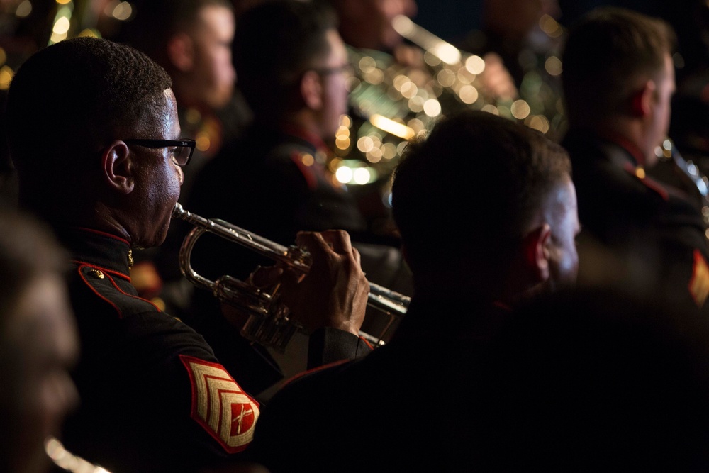 2d Marine Division Band performs at Chateau-Thierry, May 23, 2018