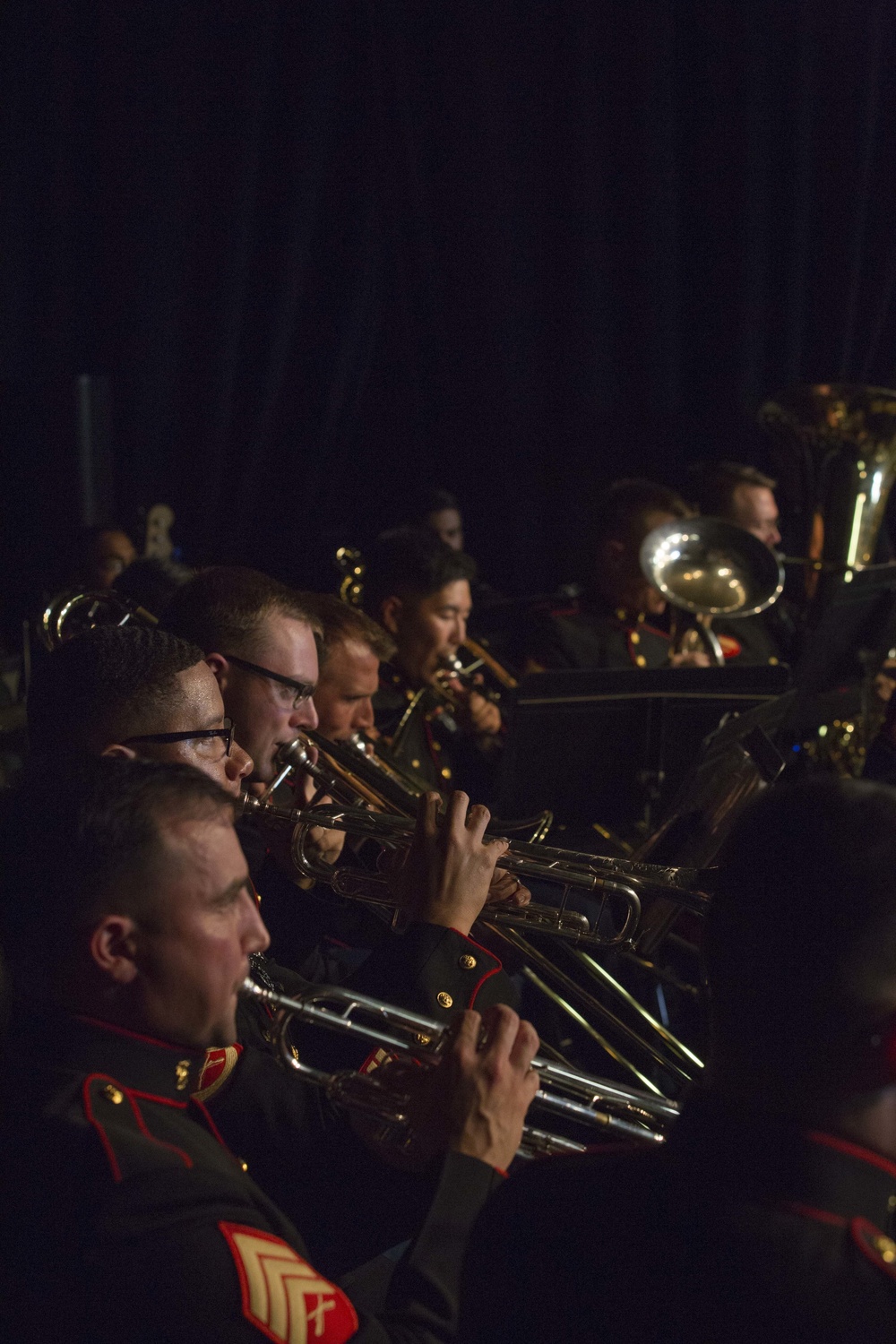 2d Marine Division Band performs at Chateau-Thierry, May 23, 2018