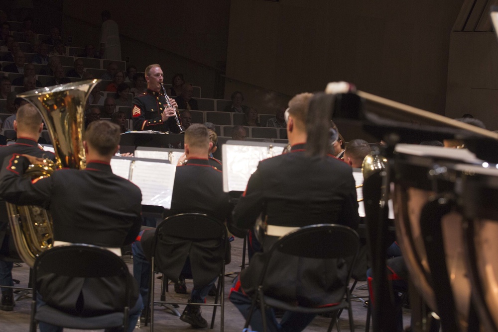 2d Marine Division Band performs at City of Music de la Danse, May 25, 2018