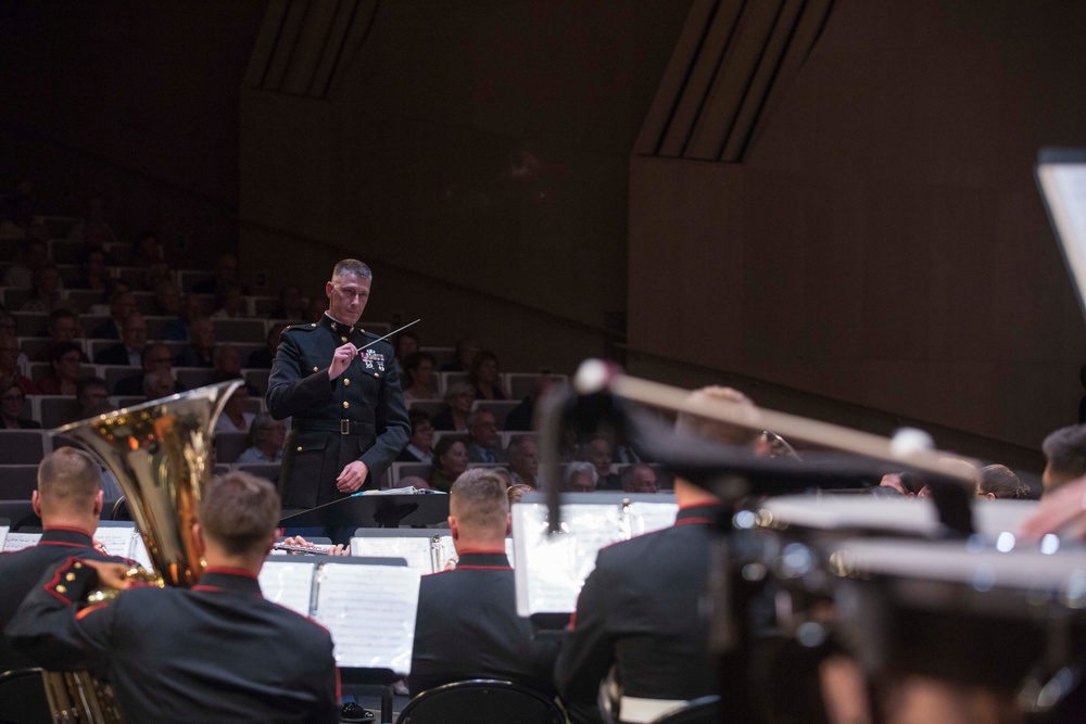 2d Marine Division Band performs at City of Music de la Danse, May 25, 2018