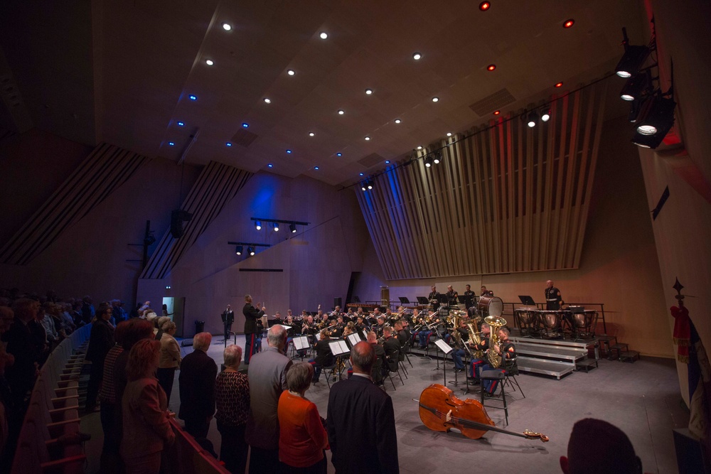 2d Marine Division Band performs at City of Music de la Danse, May 25, 2018