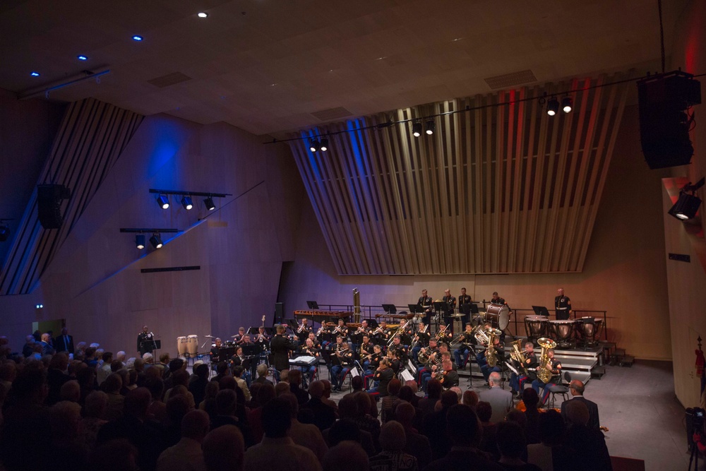 2d Marine Division Band performs at City of Music de la Danse, May 25, 2018